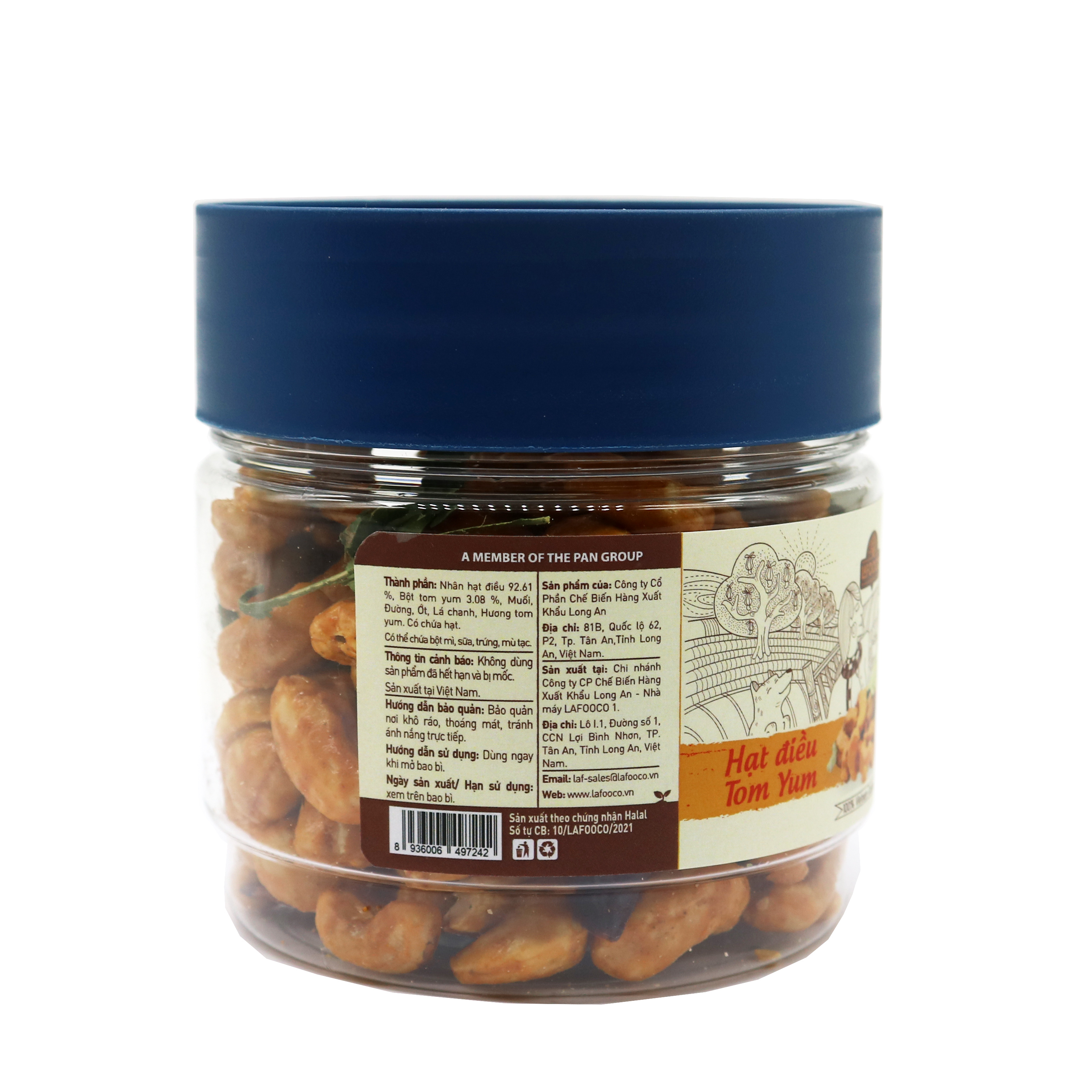 Hạt Điều Vị TomYum LAFOOCO 200g