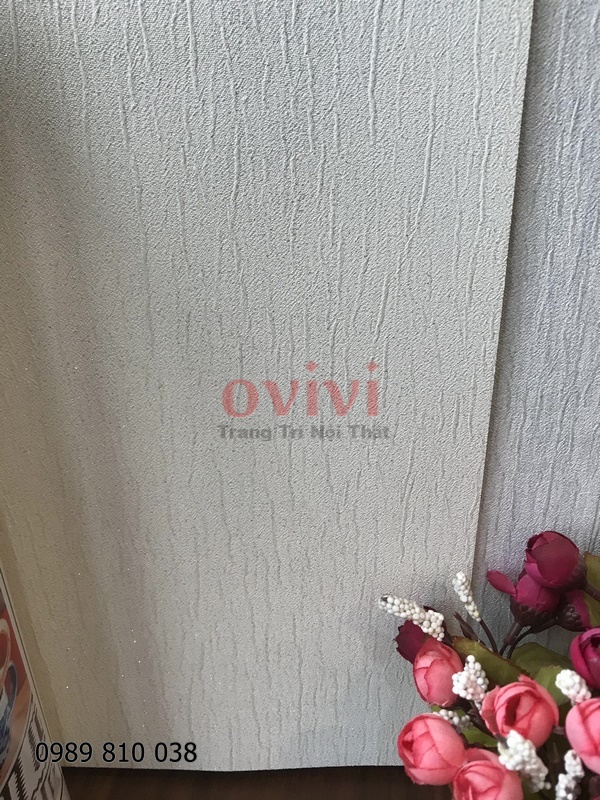 Giấy Dán Tường Phòng Ngủ, Phòng Khách Khổ 10 m x 53 cm Không Sẵn Keo Lụa Kim Tuyến Màu Trắng, Màu Xanh, Màu Xám, Màu Vàng Nhạt, Màu Vàng Công Nghệ Đức
