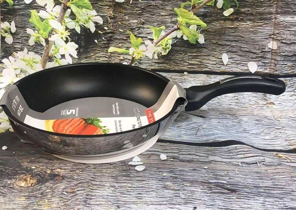 CHẢO CHỐNG DÍNH INOX FIVESTAR 28cm