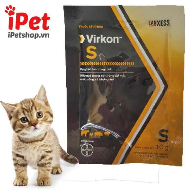 Bột Tẩy Rửa Sát Trùng Chuồng Trại Cho Thú Cưng VirkonS - iPet Shop