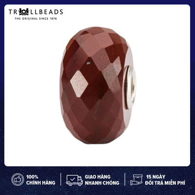 TROLLBEADS Đá Quý Tự Nhiên Red Jasper TSTBE-20035
