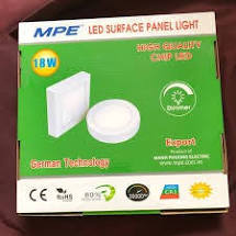 [HCM]ĐÈN LED PANEL ỐP TRẦN TRÒN NỔI 18W MPE (SRPL-18)/3000K-6500K