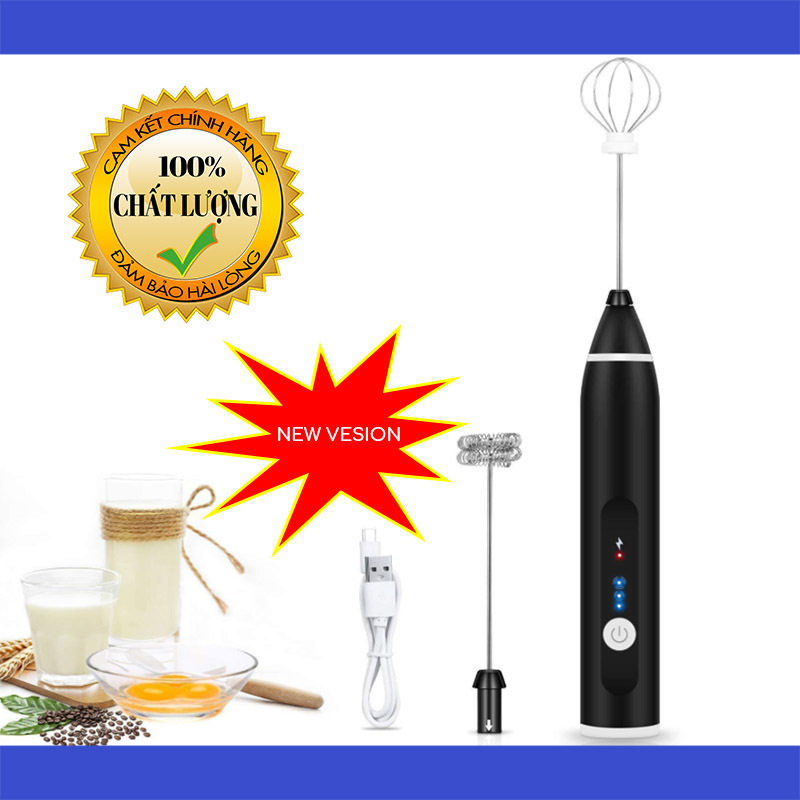 Giá bán Máy tạo bọt đánh cafe đánh trứng tốc độ cao Dòng Cao Cấp 3 tốc độ