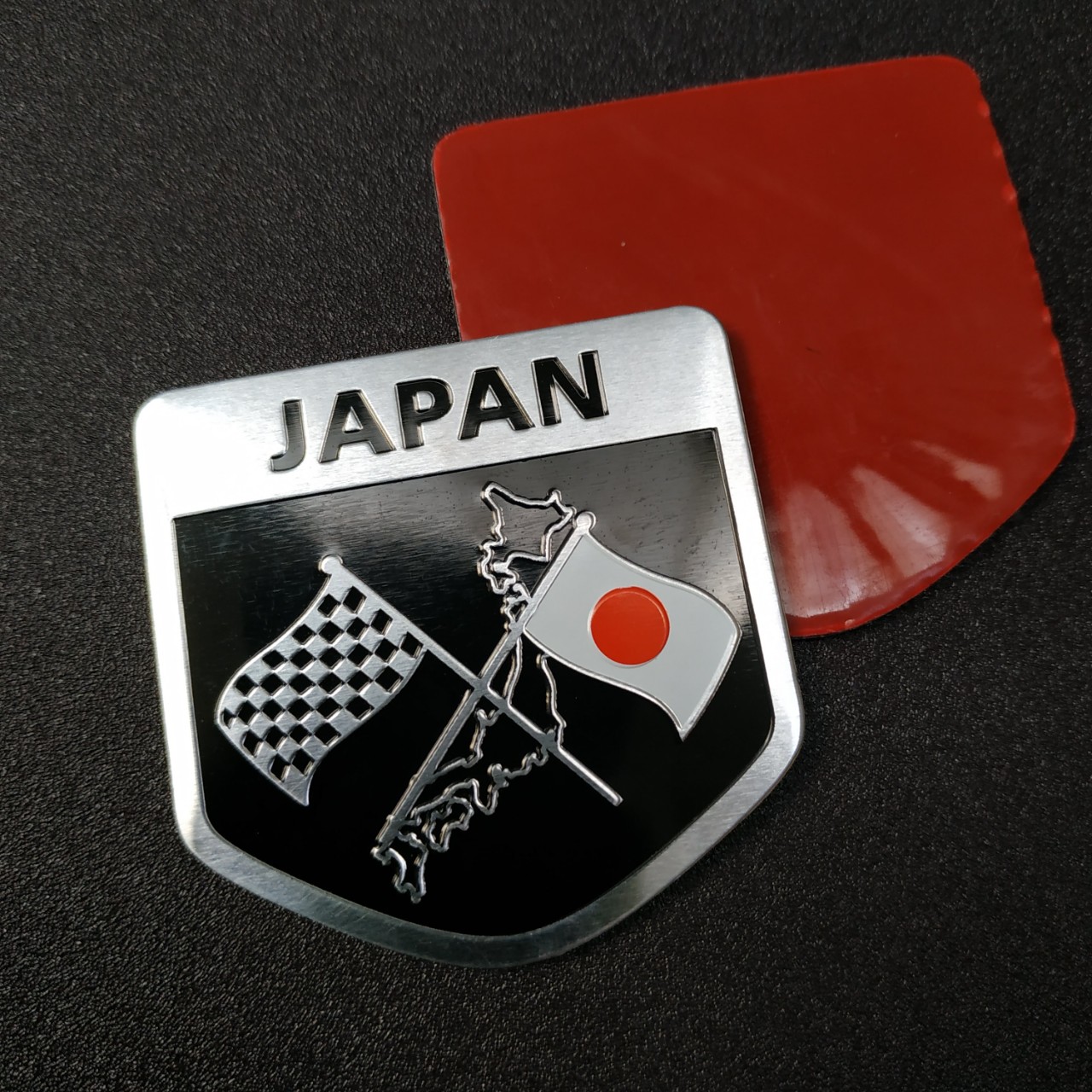 Tem Nhôm dán xe cờ Nhật Bản Japan