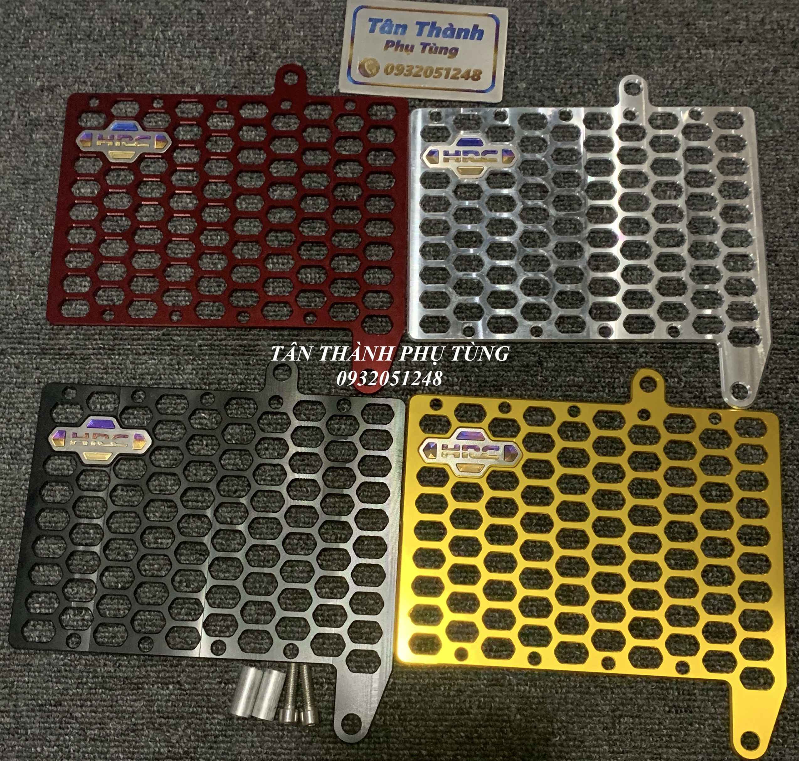 Két nước Winner V1, Winner X CNC Tem HRC Titan