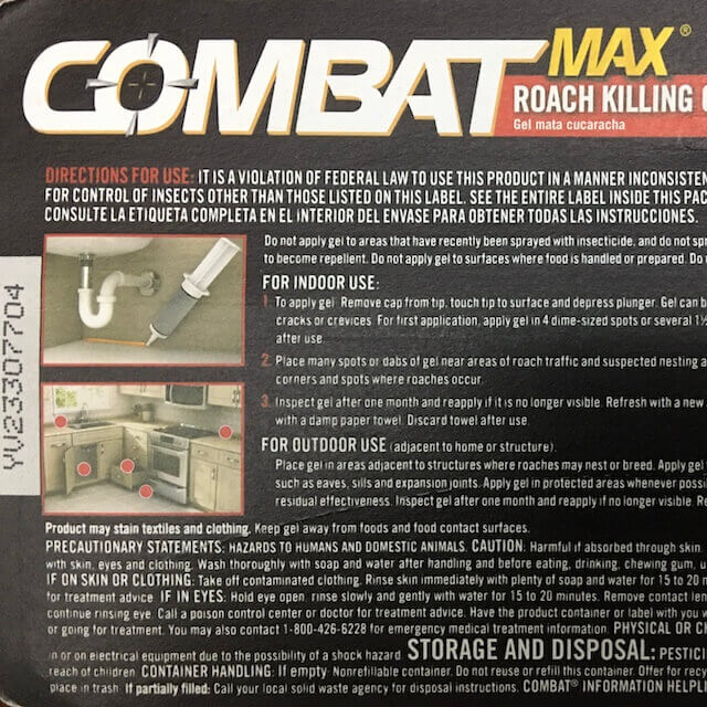 [HCM]Gel diệt gián tận gốc dạng gel Combat Roach Killing Gel