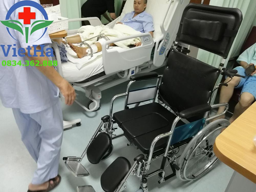 Xe Lăn có bô, ghế ngả Lucass X7