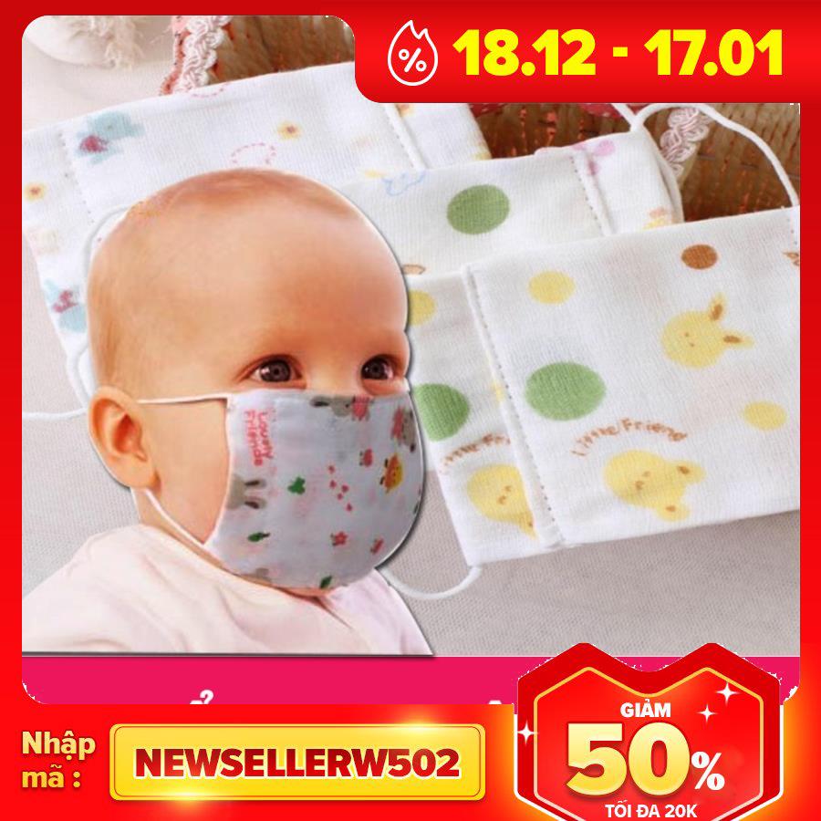 Sét 10 khẩu trang xô xuất nhật 4 lớp an toàndễ thở cho bé yêu, sản phẩm tốt, chất lượng cao, cam kết như hình, độ bền cao, xin vui lòng inbox shop để được tư vấn thêm