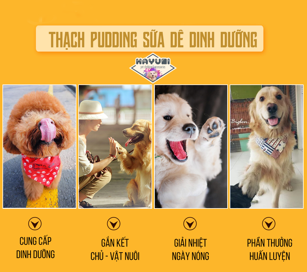 [LẺ 2 VIÊN] THẠCH SỮA DÊ CHO CHÓ MÈO BOTH - PUDDING DINH DƯỠNG - TREAT THƯỞNG