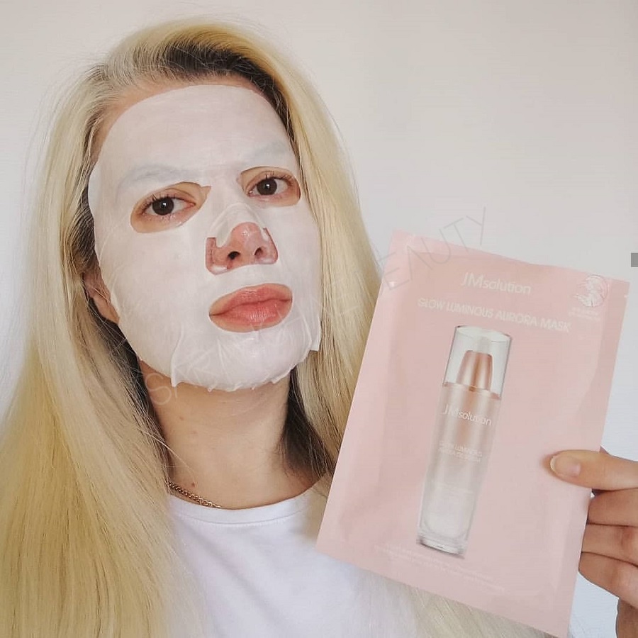 Mặt nạ dưỡng sáng bóng da JMsolution Aurora Mask 30ml