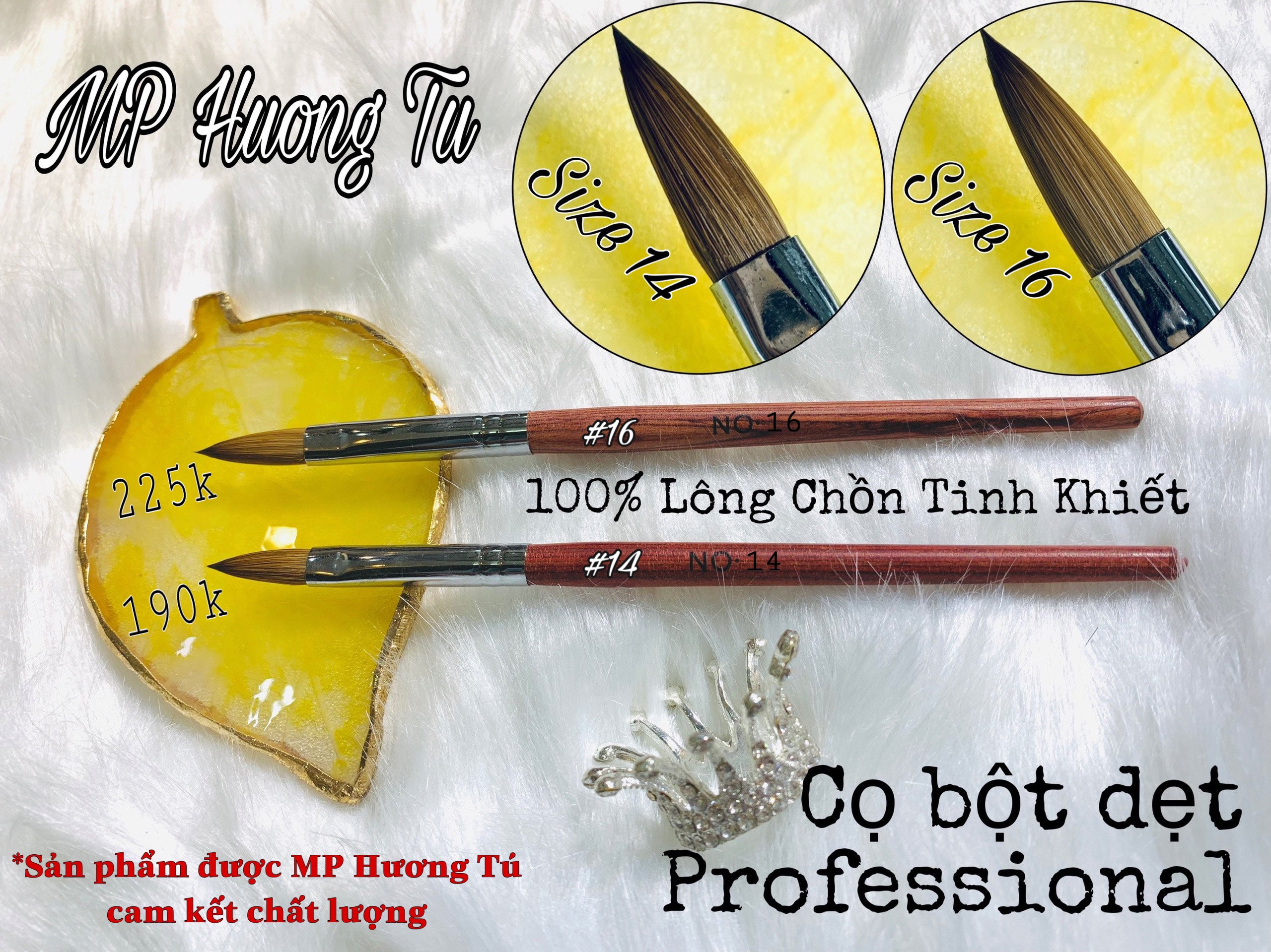 Cọ đắp bột lông chồn xịn