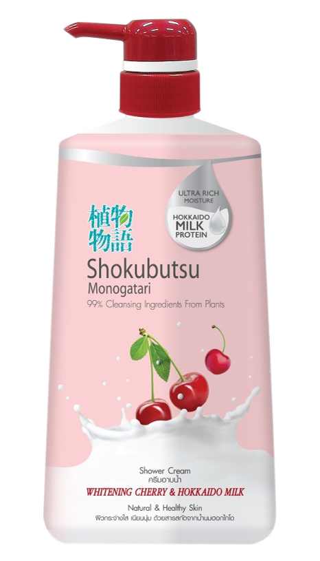 SỮA TẮM SHOKUBUTSU WHITENING CHERRY 500ML