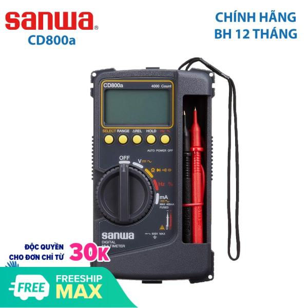 Đồng hồ đo điện tử Đồng hồ vạn năng Sanwa CD800a Đo điện dung Đo tần số Tự động điều chỉnh thang đo