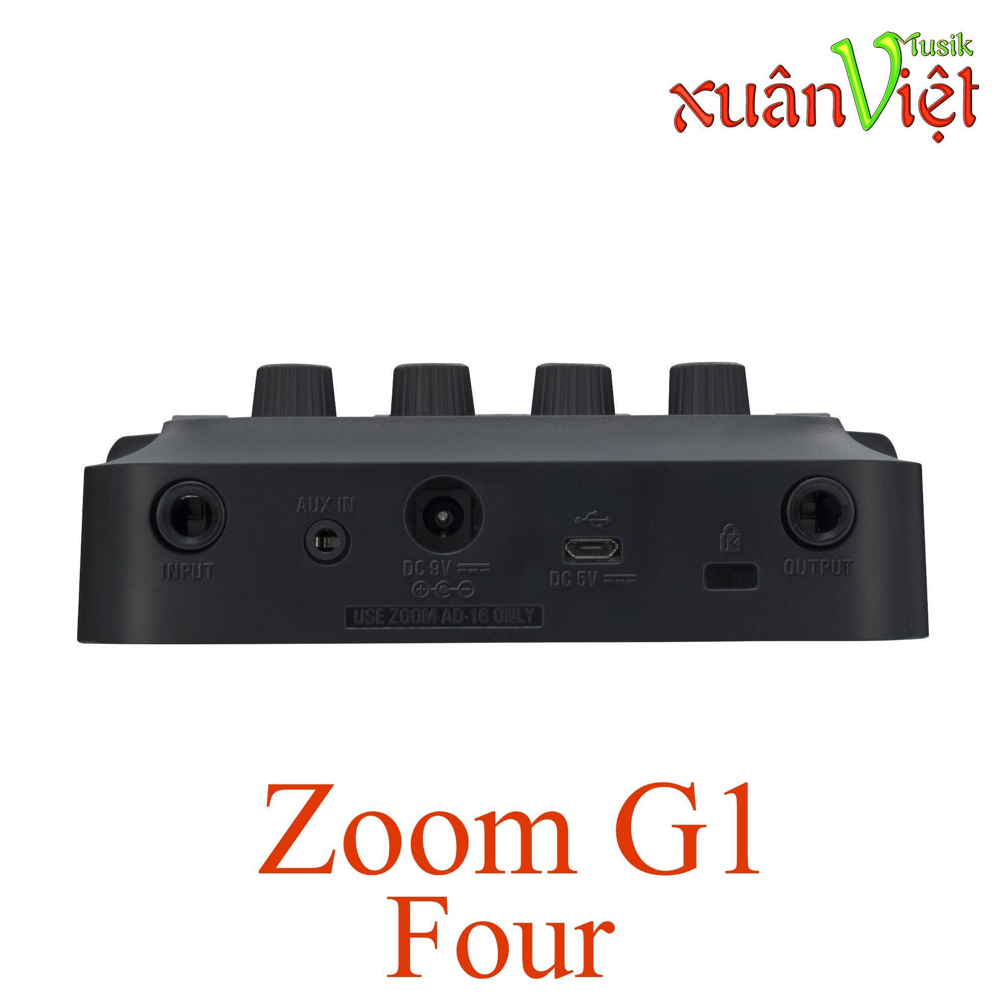 Phơ cho guitar - Zoom G1 four (Tặng bộ tiếng Tân nhạc và cổ nhạc)
