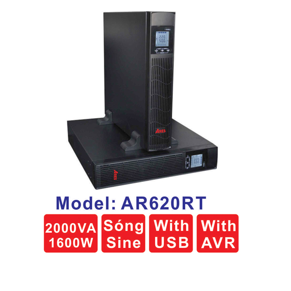 Bộ Lưu Điện UPS ARES Model AR620RT