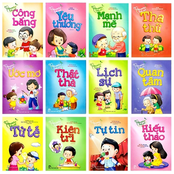 Sách NXB Trẻ - Bộ sách Gieo mầm tính cách (Combo 12 cuốn)