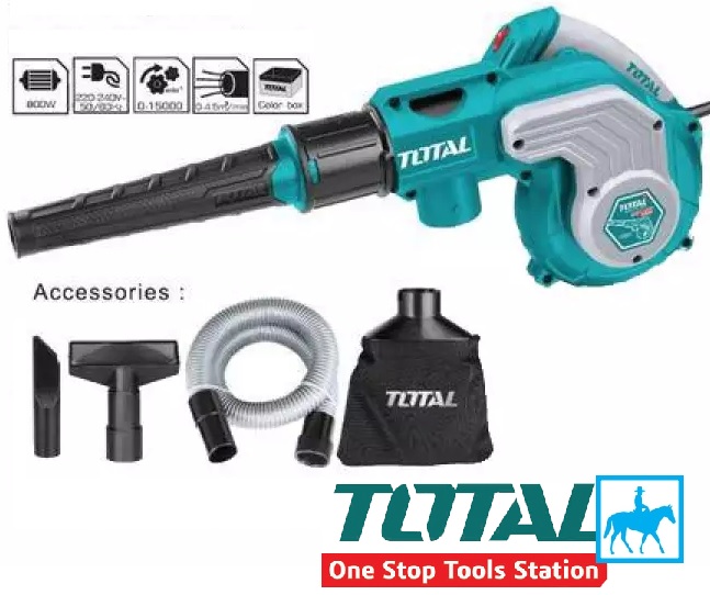 Máy thổi bụi hút bụi 800W TOTAL TB2086