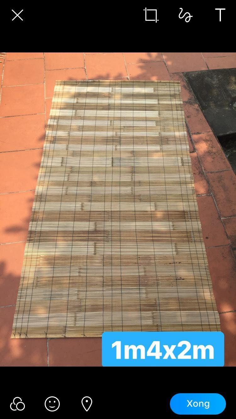 mành nứa 1m4x2m (có dây kéo lắp sẵn)