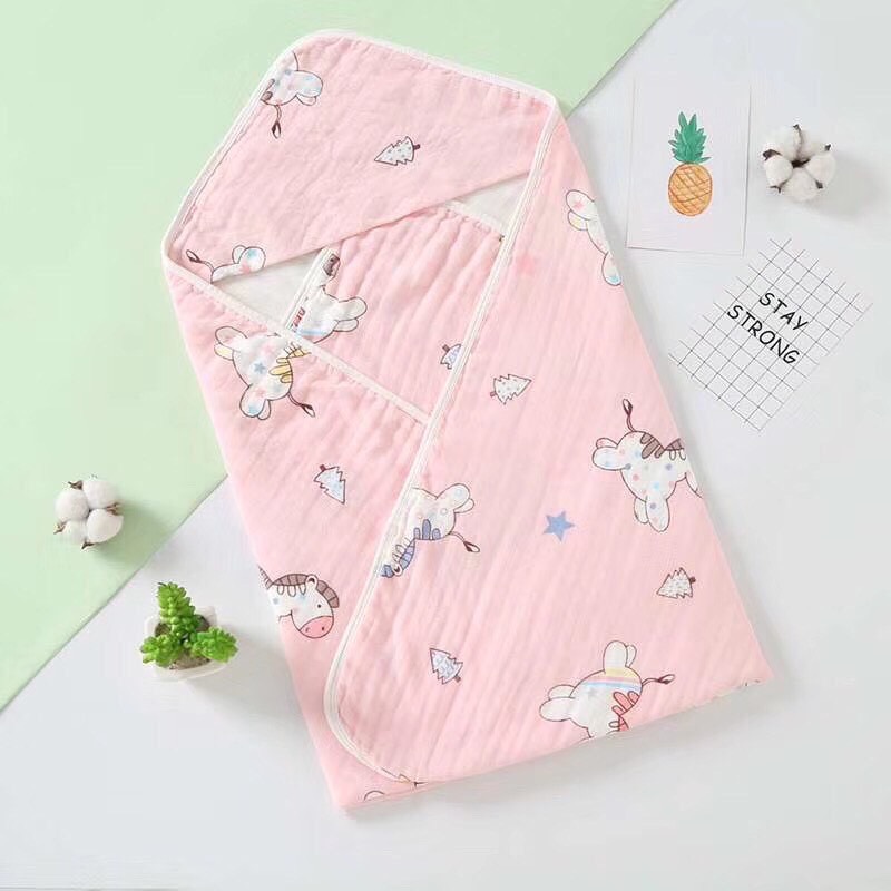 Ủ vuông chất liệu xô cho bé trai/bé gái (TÚI ZIP)