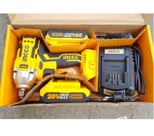 [HCM]MÁY VẶN BULONG DÙNG PIN 20V INGCO CIWLI2001 ( động cơ ko chổi than )