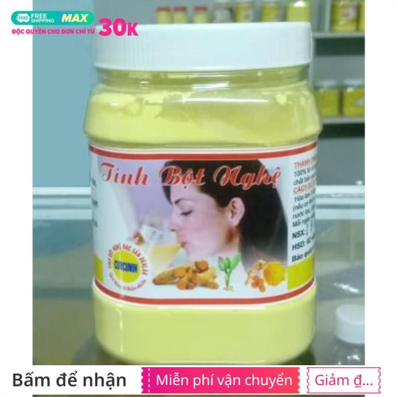 500g Tinh bột nghệ nguyên chất ĐăkLăk hỗ trợ giảm đau dạ dày, hỗ trợ tiêu hóa, mịn da, tăng cường sức đề kháng cơ thể