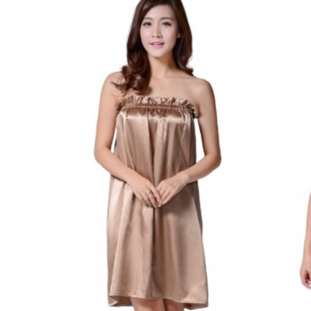 Váy quây massage, đầm mặc cho khách spa và làm đẹp