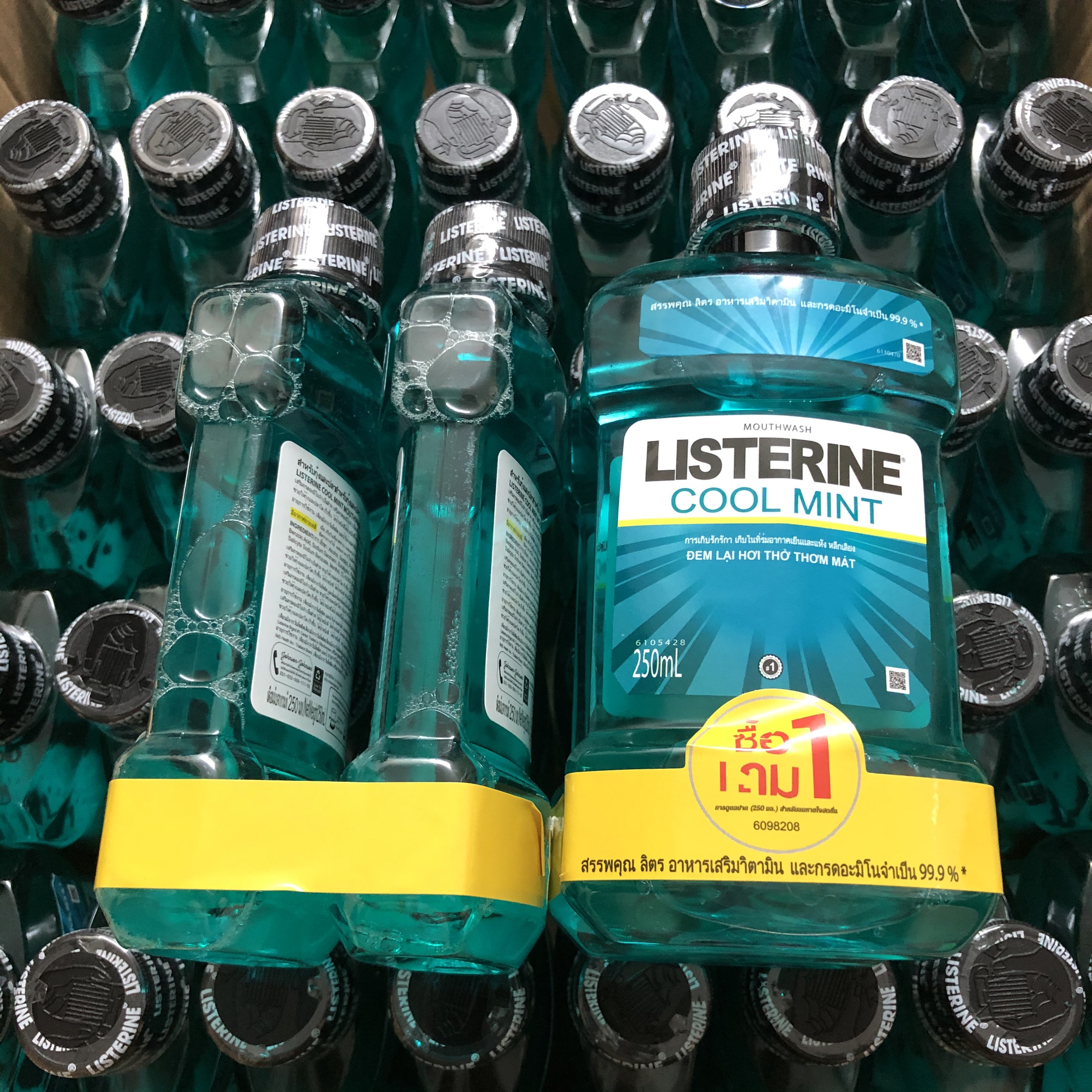 Nước súc miệng Listerine Cool Mint Thái Lan 250ml