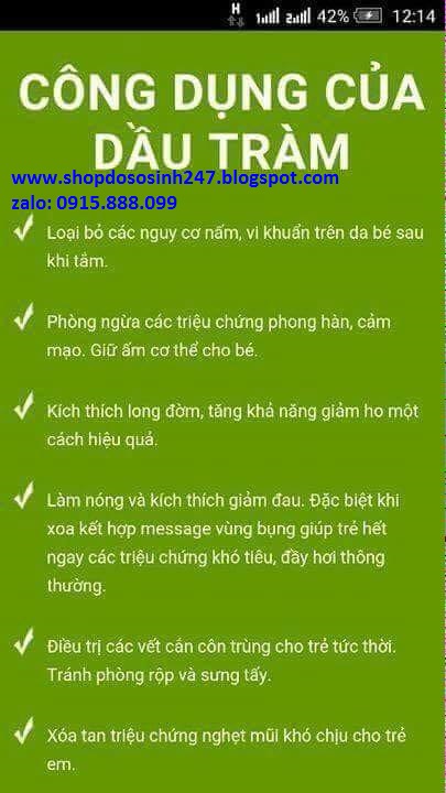Tinh dầu tràm Xứ Huế 10ml