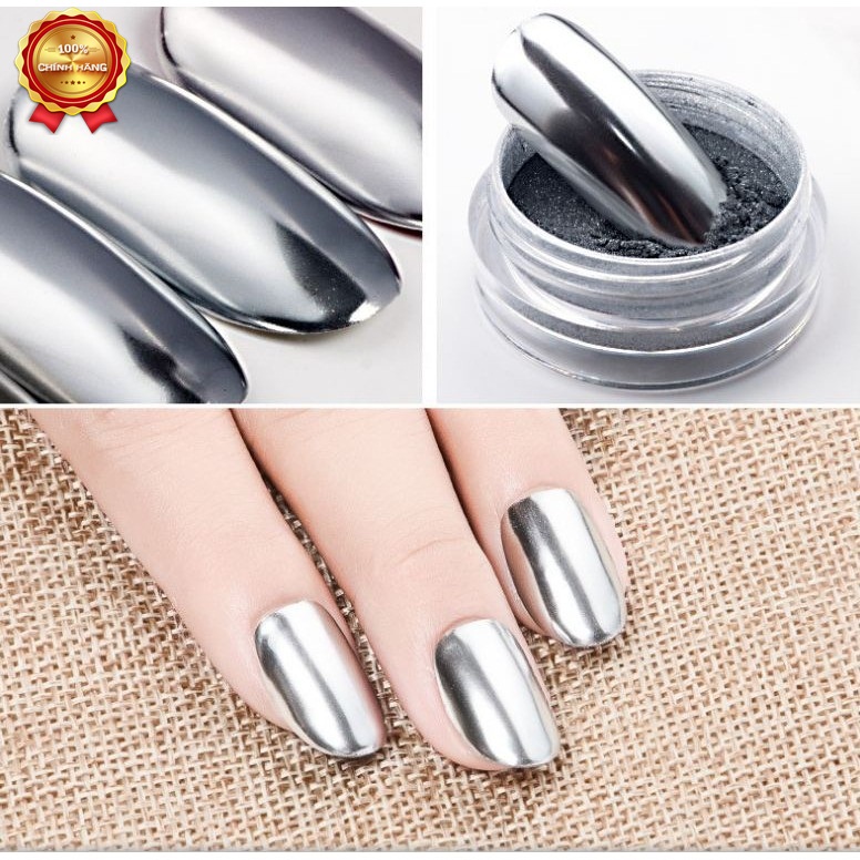 bột tráng gương làm nail chuẩn 10g