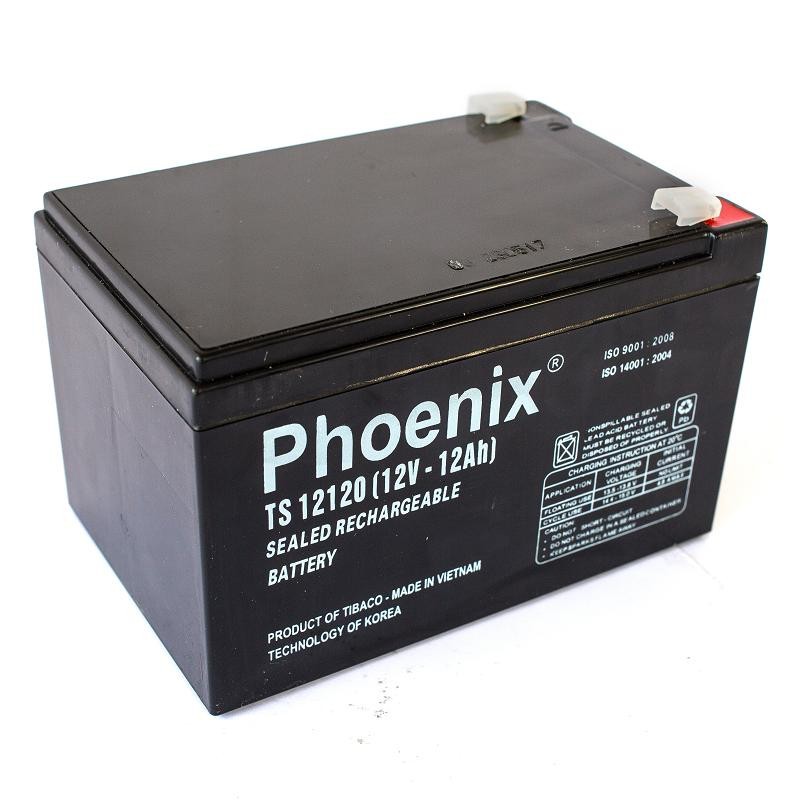 [HCM]BÌNH ẮC QUY 12V-12Ah - MỚI - CHÍNH HÃNG PHOENIX