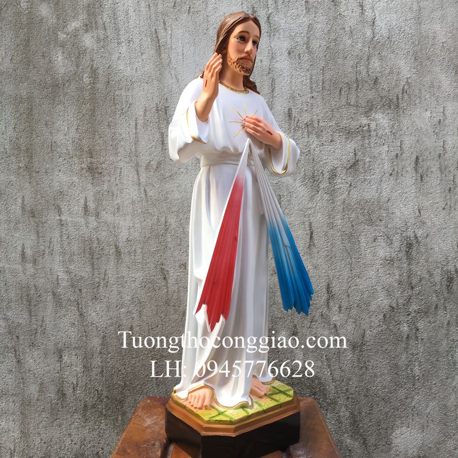 Tượng Lòng Thương Xót Chúa 60cm (tượng Chúa Giê-su)