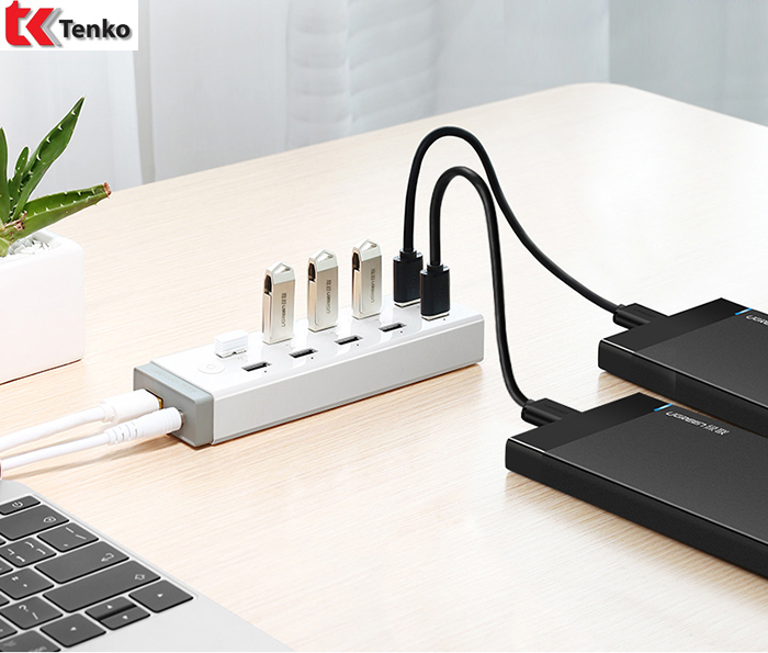 Bộ Chia USB 3.0 10 Cổng Ugreen 20297