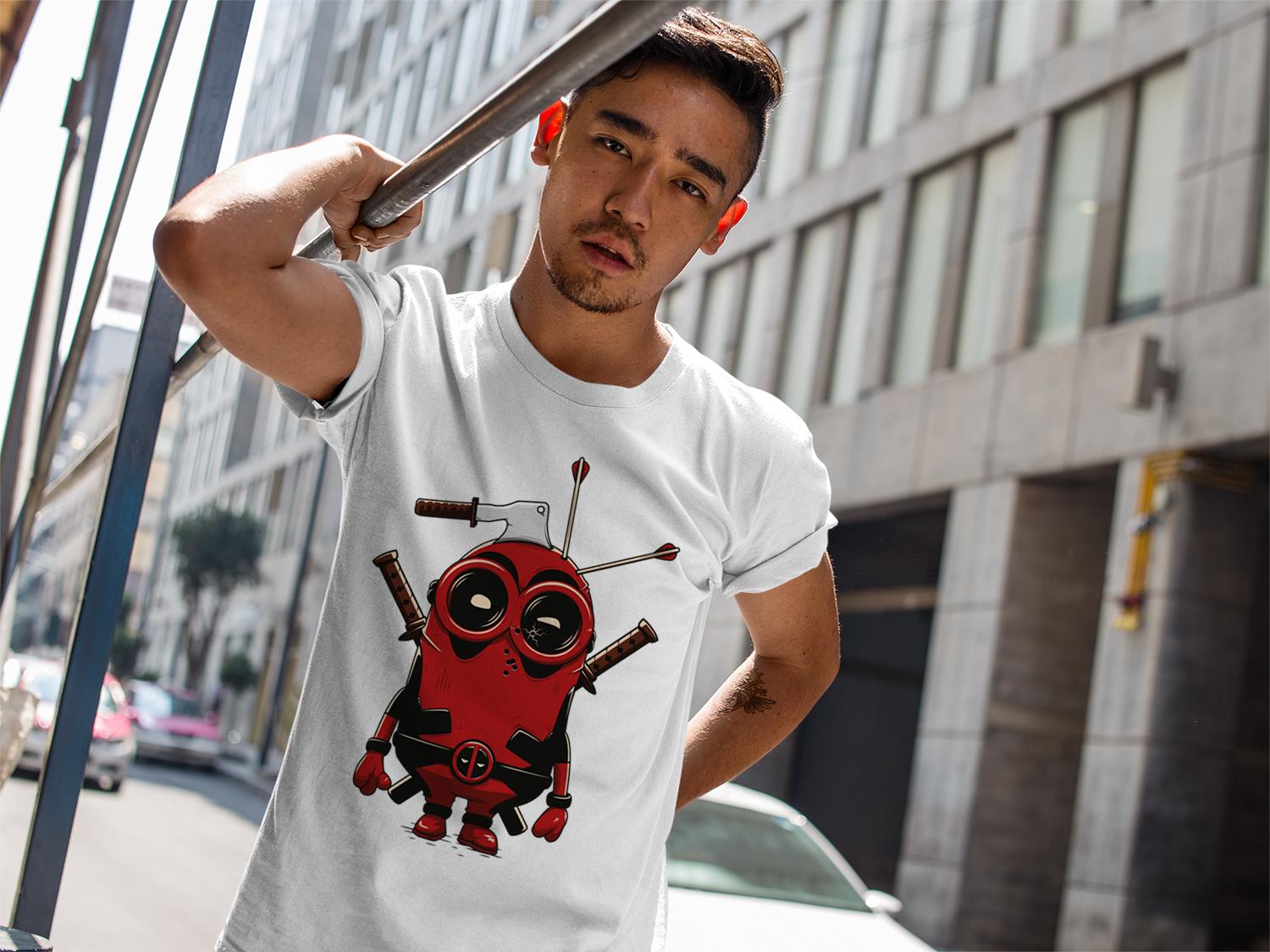 [HCM]Áo thun Nam in hình Minion Marvel DeadPool - Cotton Thun Phong Cách Cá Tính - Cực Chất Và Đẹp