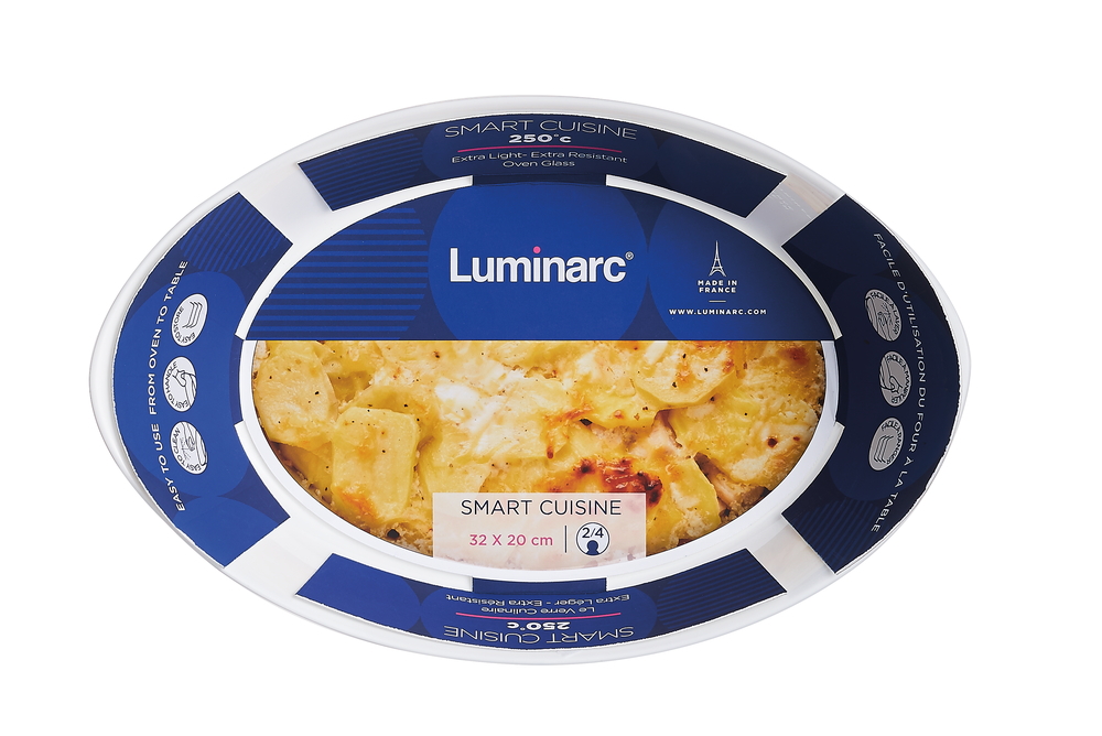 [HCM]Khay Nướng TT Luminarc Smart Cuisine Oval 29*17cm