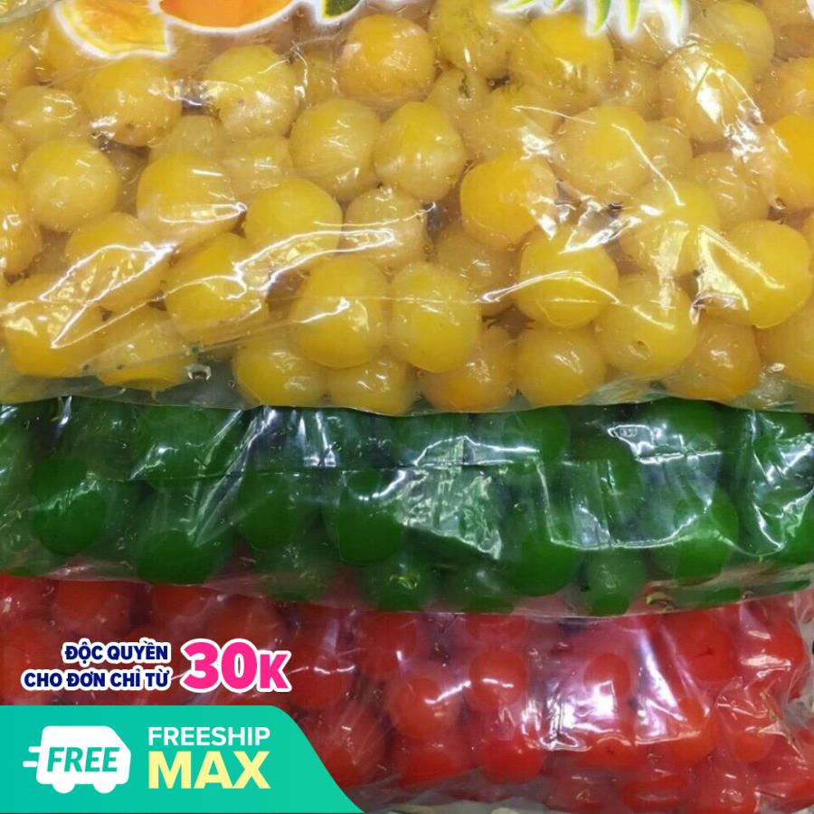 Mứt Trái lý ( mix 3 màu)  1KG -date 2025