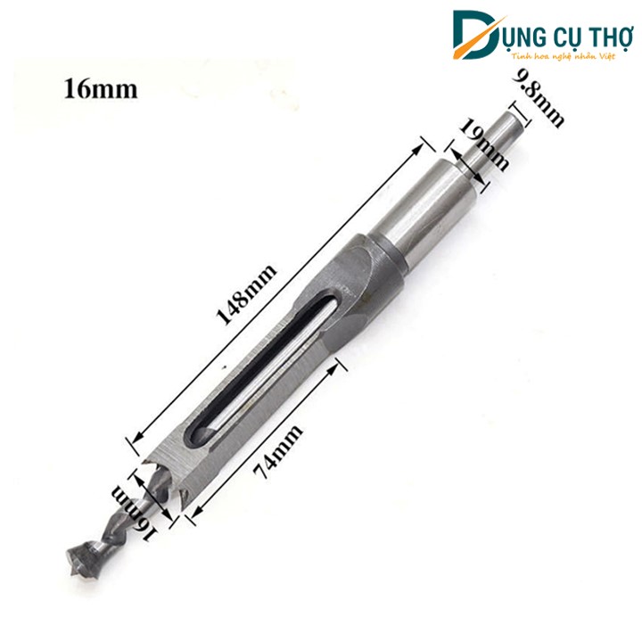 Mũi đục mộng vuông thép HSS cao cấp