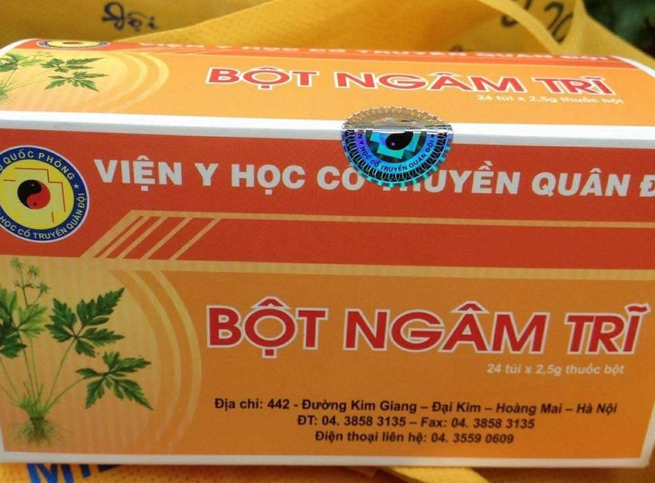 bột ngâm trĩ