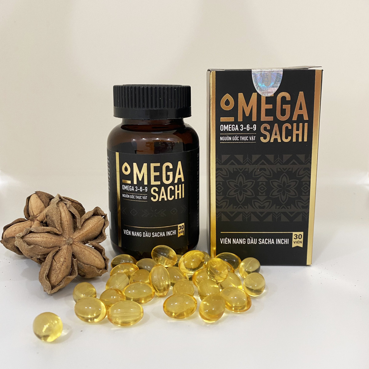 Viên nang Omega Sachi (Omega sachi capsules) – 30 viên