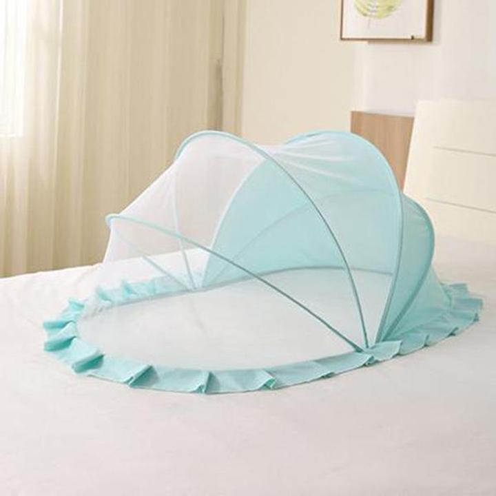 Mùng chụp gấp gọn chống muỗi đốt cho bé