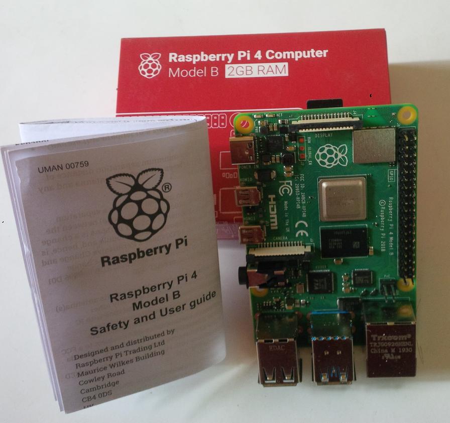 Raspberry Pi 4 Model B Version UK - raspberry pi 4-RAM2GB