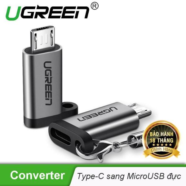 [HCM]Đầu chuyển Type C cái sang Micro USB đực UGREEN US282 - 50590