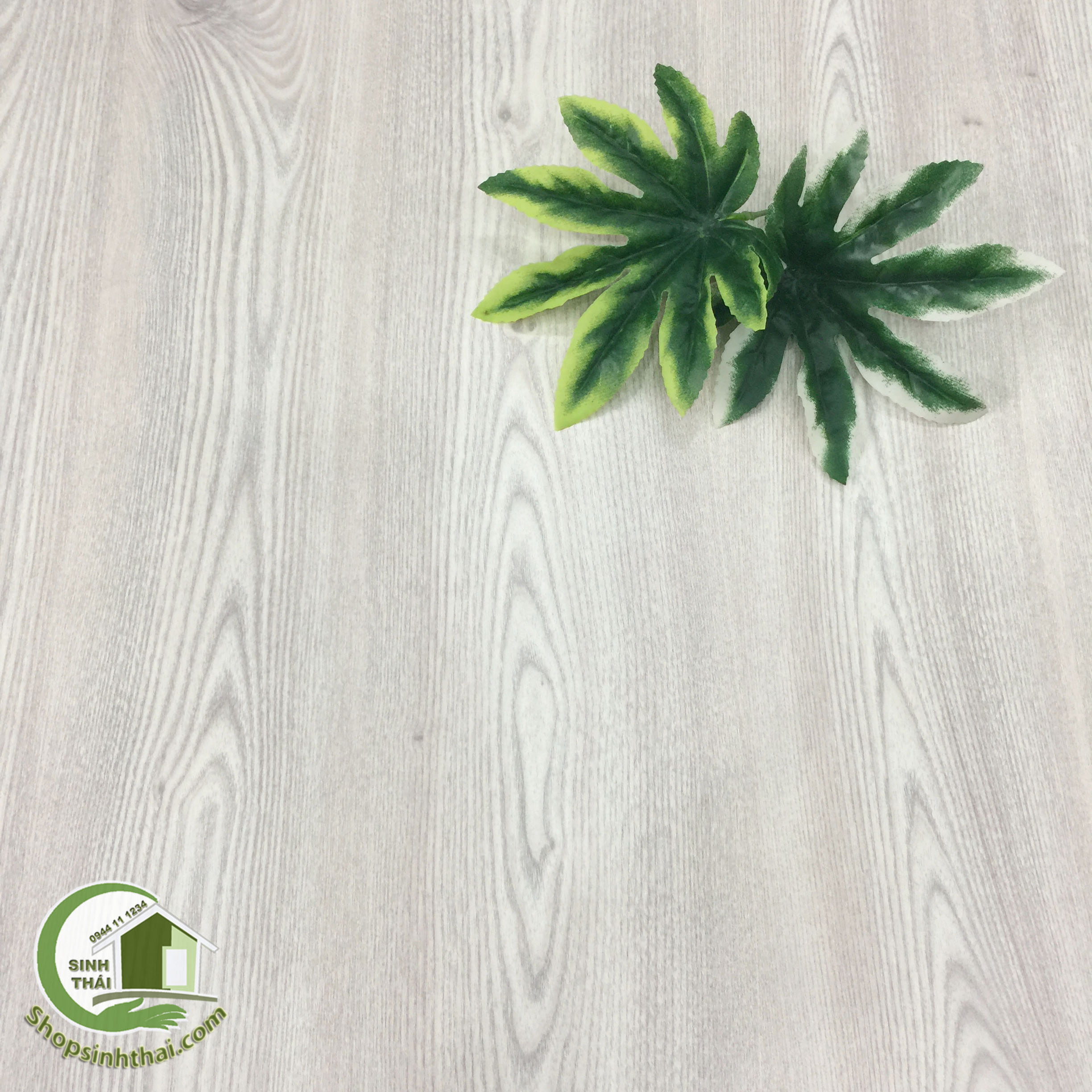 [HCM]Phông Nền Giấy Dán Tường Giả Gỗ Màu Trắng [ 50cm x  khổ 120cm ] Thảm Chụp Hình Ảnh Sản Phẩm