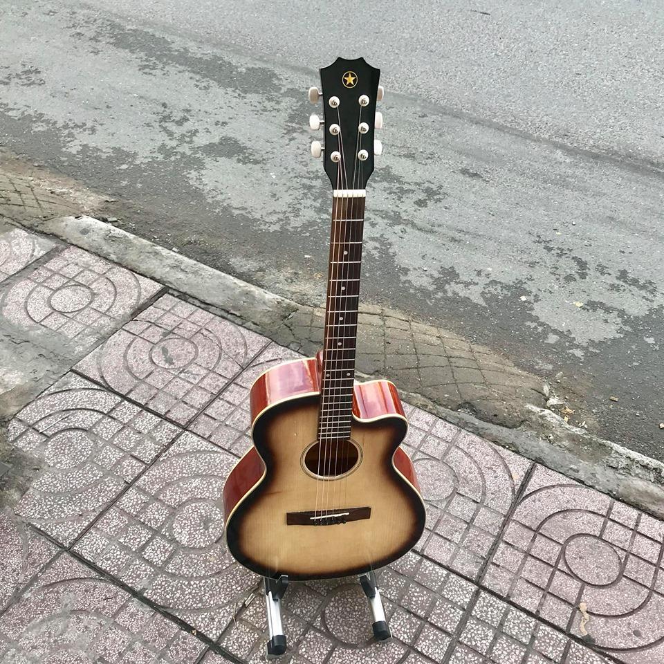 [HCM]Đàn Guitar Acoustic ET-01SV Giá Hủy Diệt (kèm phụ kiện trị giá 249k)