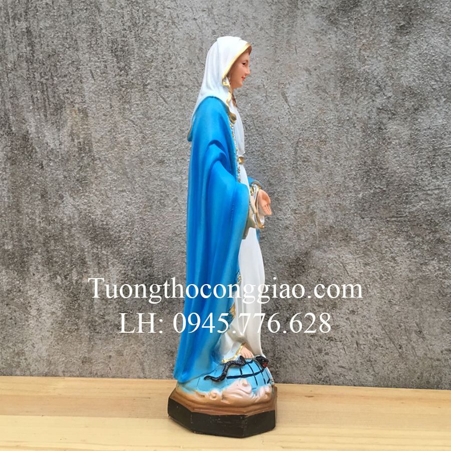 Tượng Đức Mẹ Ban Ơn 30cm