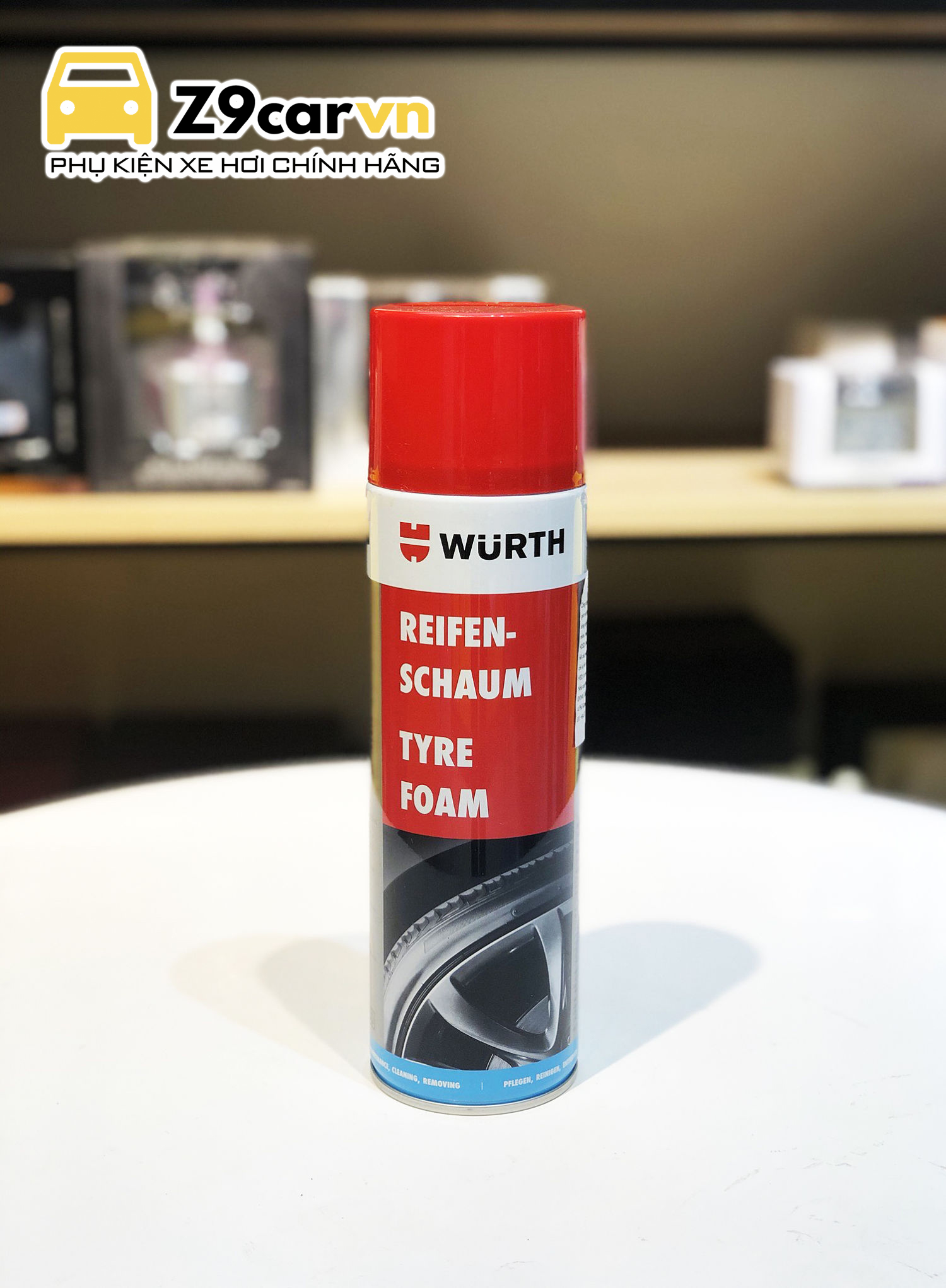 Xịt bóng lốp Wurth Tyre Foam