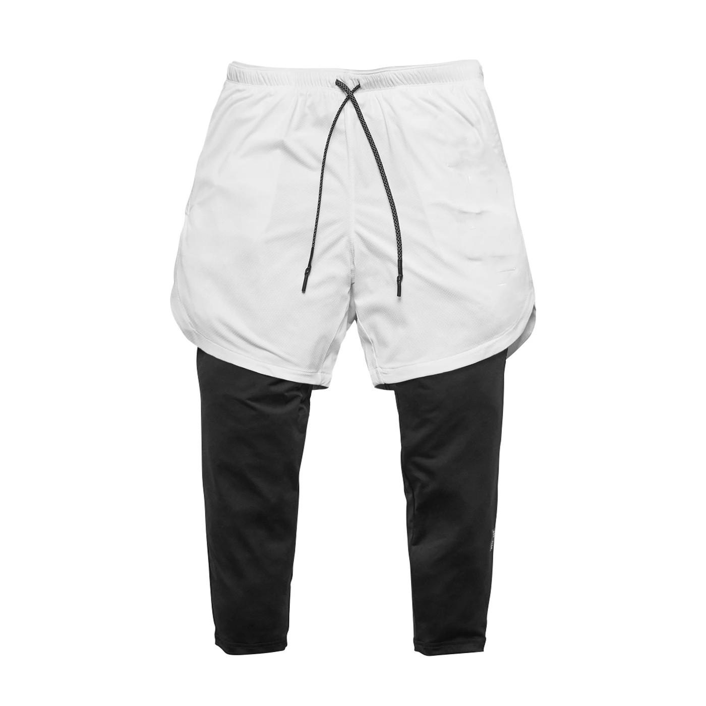 Quần Tập Gym Nam 2 Lớp - Kết Hợp Legging Dài Thể Thao SQ517