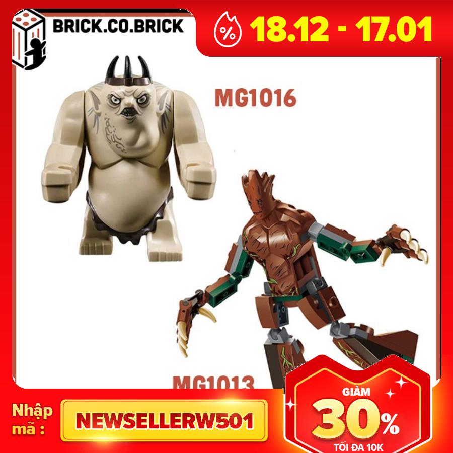MG1016 (Có Sẵn) - Đồ Chơi Lắp Ráp Minifigures Nhân Vật  Người Cây Và Vua Yêu Tinh -LOTT -lord of the rings- king goblin