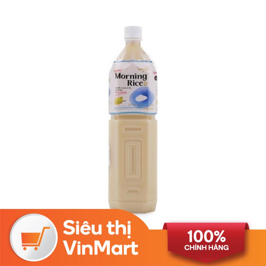 Siêu thị VinMart - Nước gạo Morning Rice chai 1,5 lít