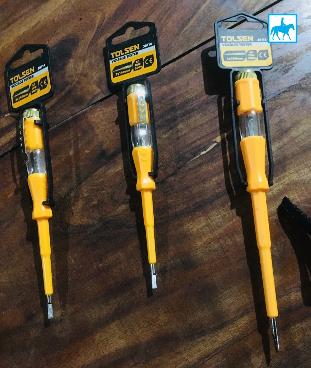BÚT THỬ ĐIỆN 140mm Voltage Tester TOLSEN 38114