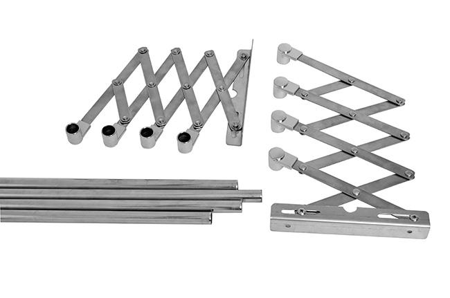 [HCM]Giàn phơi đồ inox co giãn thông minh CB